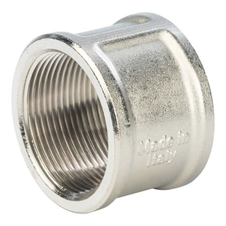 The coupling Stout SFT-0006-112112, 1 1/2 ", internal/internal thread, nickelled brass-2