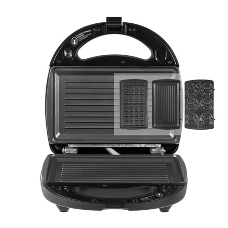 Multipecar Red Solution Rmb-M604, 700 W, Krendel, Vienna Waffles, Grill, Black