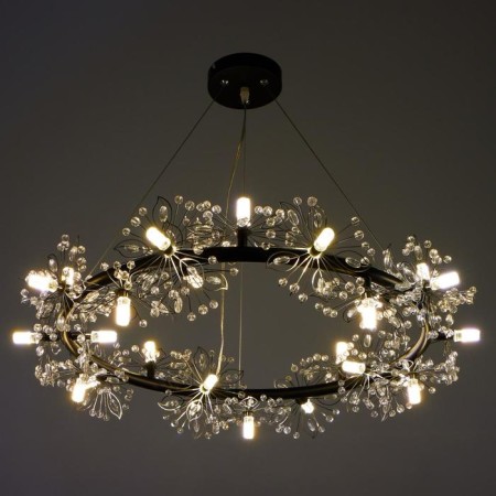 Chandelier 1176/25 G4 20W black 60x60x12 cm Bayerlux-2