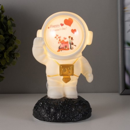 Night Cosmonaut LED USB mix 7.5x7.5x17.5 cm Risalux-2