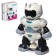 Breaker robot, light and sound effects, works from batteries, mix