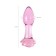 Anal sleeve Sexus Glass, Glass, Pink, 12.6 cm