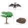 Set of figures "World of dinosaurs", 7 figures
