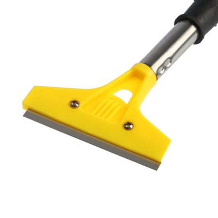 Tundra scraper, fixed blade 100 mm, metal rubberized handle 100 mm-2