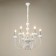 Bergamamo chandelier 6he14 40w is white-chromium 60x60x97 cm