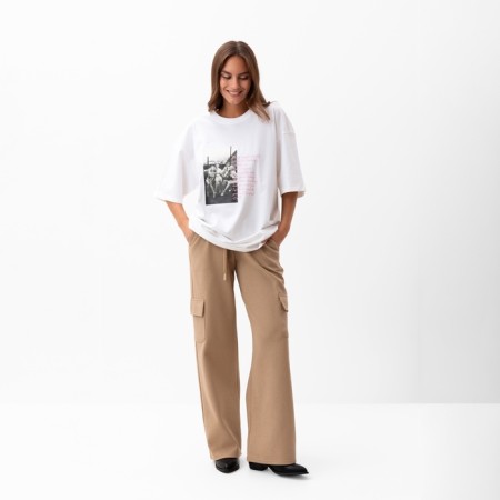 Women's T -shirt Mist Girl’s Rules, R.50, White-1