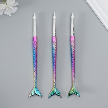 Tools for modeling and giving the "mermaid" set 3 pcs plastic, rubber 17 cm-1