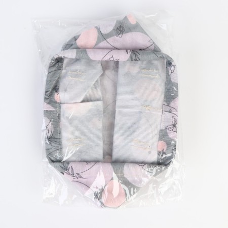 Organizer for storage, coffee for linen, waterproof “tenderness”, 14.5 x 13.7 x 14 cm.-5