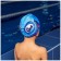 Hat of swimming children's Onlytop "Shark", fabric, girth 46-52 cm