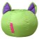 Minh-coat-coat-coat D50/H45 CV green/purple nylon 100% p/e