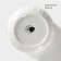 Porcelain sugar tower with a spoon on the bamboo stand Bellatenero "Tulip", 350 ml, white color