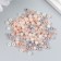 Glass beads 6/0 "caramel melange" 10 g