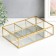 Organizer Casket Glass for the little things "minimalism" 6x16.5x23 cm