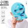 Children's cap for the boy "Dinosaurs", Blue color, rr 52-54, 5-7 years old