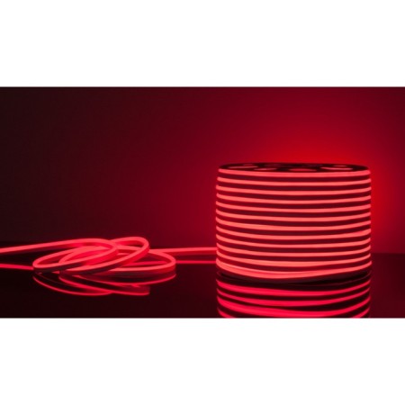 Flexible neon Elektrostandard, IP67, 2835, 120 LED/m, 220V, one -way, red glow red-2