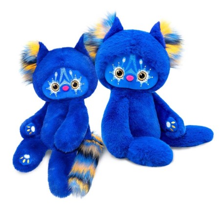 Soft toy "Loricolori. Toshi ", Blue color, 30 cm-4
