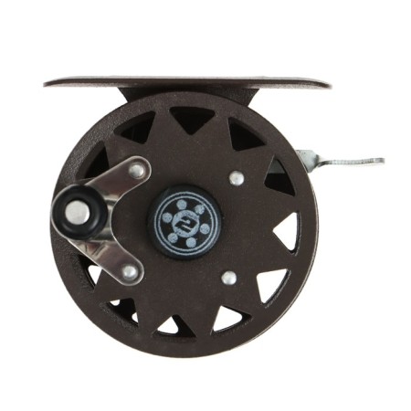 Inertial coil, metal, 2 bearings, diameter 5.5 cm, dark brown color, TL55A-3