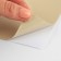 Artificial leather, with an adhesive base, 20 × 30 cm, 0.5 mm, 3 pcs, milk color