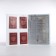 Folder for documents, 4 sets, white color