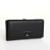 Women's wallet on a magnet, black color