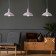 Bayerlux suspension "Luke" White 1x40W E27 27x27x19cm