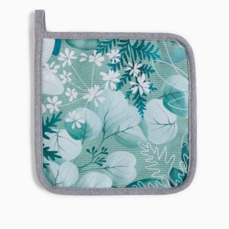 Set gift shade Flower Kitchen: mittens 20x28 cm, take 17x17 cm, 2 shoulder blades-4