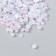 Decor "Pink-blue gradient" d = 4 mm 10 g 200 pcs 5x2.5 cm, mix