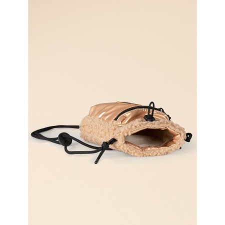Baby bag, size 13x19 cm, beige color-4