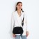 Richet Cross-Boda Bag, external pocket, 2 long belt, black color
