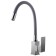 Fashun A54302-12 kitchen mixer, single-leaf, flexible surge, stainless steel, satin, gray