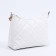 Bag Cross-Bodi with a zipper, white color
