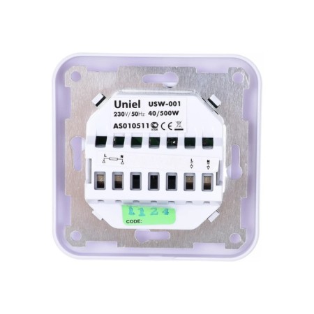 The switch with a lamp brightness regulator and a shutdown timer. Touchpad-4