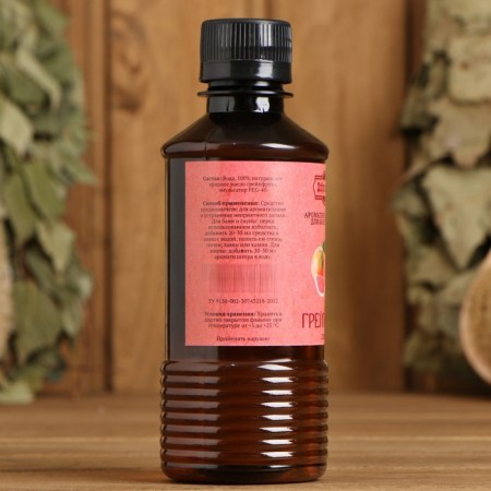 Fragrance for the bath and bath "Grapefruit", natural, 250 ml., "Dobroparov"-4