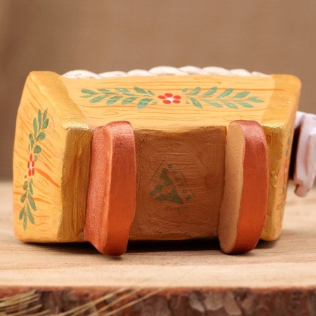 Kovrov toy "Nanny with a cradle", ceramics-5