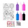 Set for creativity “Color stained -glass windows. Pony ", 20 pcs. In the set