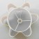 Lamp Bayerlux "Laura" E27 15W yellow 42x42x22.5-122 cm