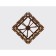 Crystal chandelier with Ambrella Light, Traditional, Tr5150, E14, Coffee color