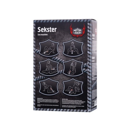 Motorlovers Sekster sex machine, 29 cm, black color-8