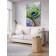 Decorative panel with photo printing "Magic Pen", vertical, size 150x200 cm