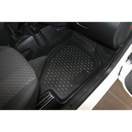 3D mats in the Datsun On-DO salon, 01/2014-2016, 4 pcs. (polyurethane)-2