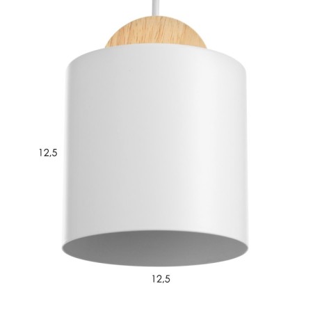 Bra "Christter" E27 40W white 13x18x43 cm-4