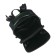 School backpack 38 x 30 x 16 cm, ergonomic back, stavia "drone", black