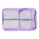 Penal 3 sections, tab inside, 140 x 210 x 40 mm, fabric, calligrata top block "Anime"