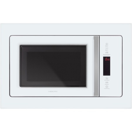 Microwave oven Hiberg VM 8505 W, built -in, 900 watts, 25 l, white color