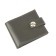 Purse, detachment for magnet, brown color