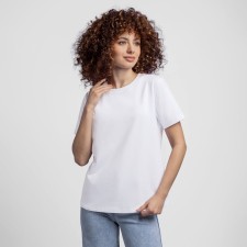 Women's T -shirt LM, size 48, white color