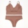 Female set (top, panties) Coffee color, size 42-44