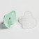 Orthodontic dummy nipple, silicone, from 6 months, with a cap, color mix for a boy