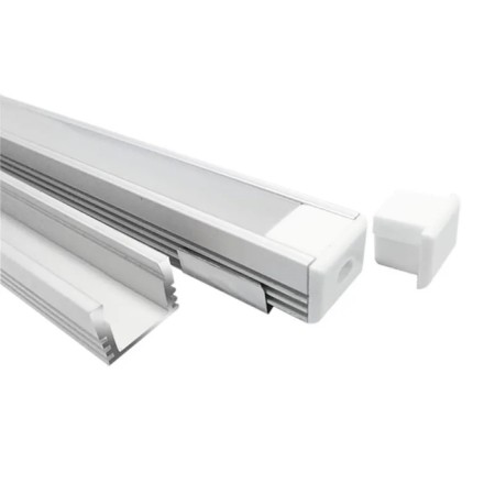 Профиль накладной PAL 1612 L2000 анодирован. JazzWay 1009647-2