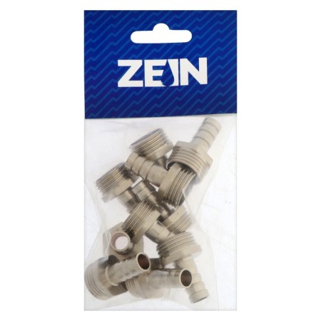 Zein fitting, 1/2 "x 10 mm external thread, nickelled brass, packing 10 pcs.-2